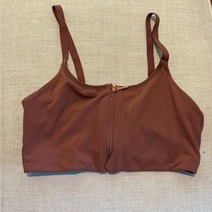 Athleta Zip Front Bra